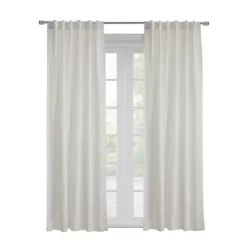 84"x52" Gladstone Light Filtering Back Tab Curtain Panel Off White - Habitat -Fashion Home Decor Store GUEST d2f903b8 294e 4f5b 8491 b58e7cc4267a