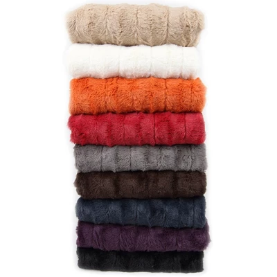 Cheer Collection Ultra Soft Faux Fur Throw Blanket 9 Cheer Collection Ultra Soft Faux Fur Throw Blanket - Image 7