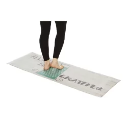 20"x55" Oversized Cushioned Anti-Fatigue Kitchen Runner Mat Always Be Grateful - J&V Textiles