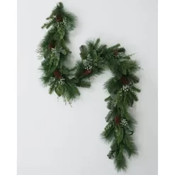 Sullivans Artificial Mixed Pine And Eucalyptus Garland 72"L Green -Fashion Home Decor Store GUEST d4714a51 c0fe 49fa 9833 853618d3d003