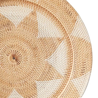Set Of 3 Rattan Plate Woven Basket Wall Decors - Olivia & May 18 Set Of 3 Rattan Plate Woven Basket Wall Decors - Olivia & May - Image 16