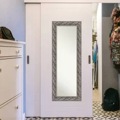 20" X 54" Non-Beveled Silver Luxor Wood On The Door Mirror - Amanti Art 14 20" X 54" Non-Beveled Silver Luxor Wood On The Door Mirror - Amanti Art -Fashion Home Decor Store GUEST d9181ce4 a9e2 4b90 9d10 69e4dbc45f00