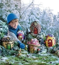 HearthSong Fairy Village Set With Five Decorative Resin Houses And 10 Nature-Themed Fairies -Fashion Home Decor Store GUEST d927f7e8 b31f 4b2a b16e e7d0b94140b6