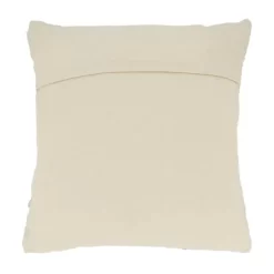 20"x20" Oversize Woven Wonder Dashed Down Filled Square Throw Pillow Gray - Saro Lifestyle