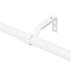 Decorative Drapery Curtain Rod With Acrylic Ball Finials White - Lumi Home Furnishings -Fashion Home Decor Store GUEST da3f3942 9b6b 4607 abf8 d92a485e8c78