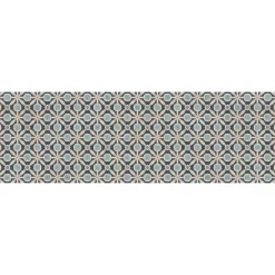 FlorArt Dwight Low Profile Easy Clean Kitchen Mat Blue/Beige - Bungalow Flooring -Fashion Home Decor Store GUEST dc2a48fb 8809 4c33 bdc6 12adc167bc19