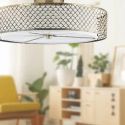 18.25" Leyla Glam Brushed Semi-Flush Mount Ceiling Fixture Sconce Gold - River Of Goods 14 18.25" Leyla Glam Brushed Semi-Flush Mount Ceiling Fixture Sconce Gold - River Of Goods -Fashion Home Decor Store GUEST de827c44 1e8b 46e9 89b9 69ee3d6e5fb3