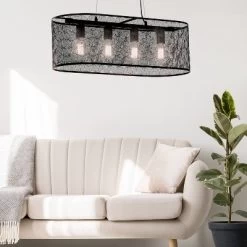30" 4-Light Gianna Chandelier Black - River Of Goods -Fashion Home Decor Store GUEST dfdf11c6 ac64 4f4f a0d1 cc64e311a6ae