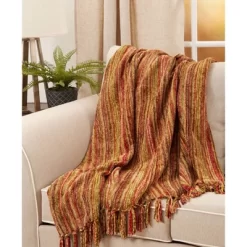 50"x60" Chenille Throw Blanket - Saro Lifestyle -Fashion Home Decor Store GUEST e0e83b05 708e 41e0 a435 03f318e1712e