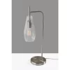 Layla Desk Lamp Brushed Steel - Adesso