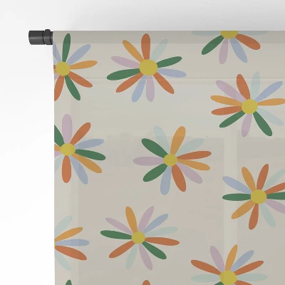 Lane And Lucia Patchwork Daisies Single Panel Sheer Window Curtain - Society6 5 Lane And Lucia Patchwork Daisies Single Panel Sheer Window Curtain - Society6 - Image 3