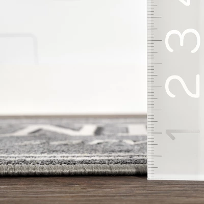 NuLOOM Graphic Machine Washable Laundry Mat 4 NuLOOM Graphic Machine Washable Laundry Mat - Image 2