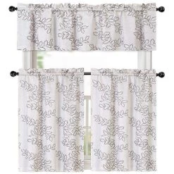 Kate Aurora Brielle Embroidered Linen Kitchen Curtain Tier & Valance Set -Fashion Home Decor Store GUEST e65354e1 e3ed 4377 a982 a4bc6ff07b8c