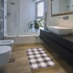 World Rug Gallery Checkered Plaid Anti-Fatigue Standing Mat -Fashion Home Decor Store GUEST e7cf54a3 7e35 4478 a8ae 5e45a5147a04