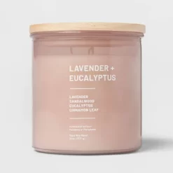 Glass Jar Lavender And Eucalyptus Candle - Threshold™ 11 Glass Jar Lavender And Eucalyptus Candle - Threshold™ -Fashion Home Decor Store GUEST e81489c4 059a 4f25 9afd 98f3df3af24b