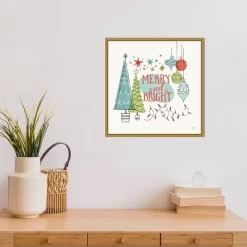 16" X 16" Merry And Bright Christmas Tree Square By Janelle Penner Framed Canvas Wall Art - Amanti Art 11 16" X 16" Merry And Bright Christmas Tree Square By Janelle Penner Framed Canvas Wall Art - Amanti Art -Fashion Home Decor Store GUEST e8b40c1e 7d0c 40c1 bccd 827b7d33bf22