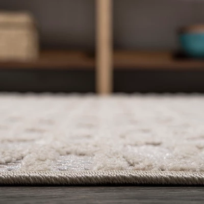 Ararat High-Low Pile Moroccan Diamond Modern Indoor/Outdoor Area Rug - JONATHAN Y 7 Ararat High-Low Pile Moroccan Diamond Modern Indoor/Outdoor Area Rug - JONATHAN Y - Image 5