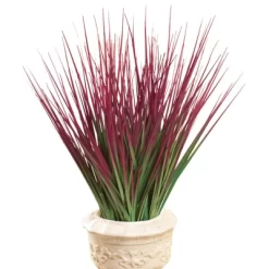 Collections Etc Decorative Grass Bushes - Set Of 3 Indoor Or Outdoor Faux Plants -Fashion Home Decor Store GUEST e9e21dc9 2626 4b9f b5be a14e6f4a147d