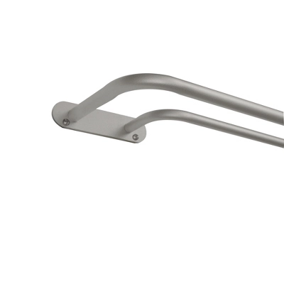 Exclusive Home Fetter Wrap Around Double Curtain Rod 3 Exclusive Home Fetter Wrap Around Double Curtain Rod