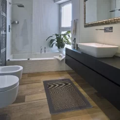 World Rug Gallery Geometric Textline Anti-Fatigue Standing Mat -Fashion Home Decor Store GUEST ead3b4a1 42a9 454c a1ad 45a405635183