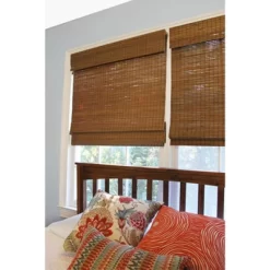 Radiance Cape Cod 43-in Cordless Maple Roman Shade