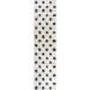Pere Modern Charcoal Dot Shag Area Rug - JONATHAN Y