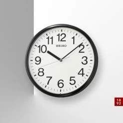 Seiko 12" Office Wall Clock - Black 13 Seiko 12" Office Wall Clock - Black -Fashion Home Decor Store GUEST ecea7ced 2dfc 4f89 b886 c08155ce1220