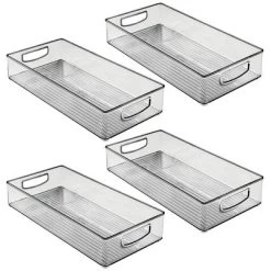 MDesign Plastic Home Office Storage Organizer, 16" Long, 4 Pack 25 MDesign Plastic Home Office Storage Organizer, 16" Long, 4 Pack -Fashion Home Decor Store GUEST f07843ea ebc0 4759 8b0a 34cd6491e96b