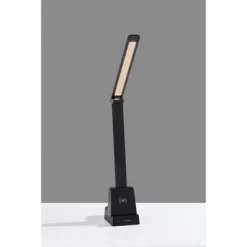 Cody LED Wireless Charging Desk Lamp With Smart Switch (Includes LED Light Bulb) Matte Black - Adesso -Fashion Home Decor Store GUEST f1b0ee71 3825 467c aae7 c8baa4edb52a