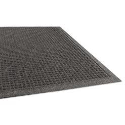 2'x3' Rectangle Solid Plastic Floor Mat Black - Guardian -Fashion Home Decor Store GUEST f3a6052d b3cd 4cc3 a85a 9c34e5c6cec6