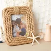 Okuna Outpost Jute Rope Picture Frame For 5x7 Inch Photos, Nautical Home Décor -Fashion Home Decor Store GUEST f417fcf4 cd6b 485f b76f 69b462774f63