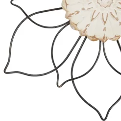 Set Of 2 Metal Floral Wall Decors Black - Olivia & May -Fashion Home Decor Store GUEST f6aba4d3 4880 4901 8125 f07754771c2f