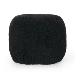Moloney Modern Microfiber Chenille Round Pouf - Christopher Knight Home -Fashion Home Decor Store GUEST f8997744 21d8 445b 85ef cd993c00b061