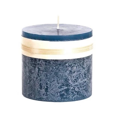 Northlight 3.25" Navy Blue Traditional Cylindrical Outdoor Pillar Candle 3 Northlight 3.25" Navy Blue Traditional Cylindrical Outdoor Pillar Candle