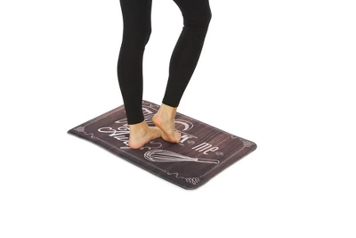 J&V TEXTILES Relax Series Anti-Fatigue Cushioned Comfort Anti-Fatigue Mats (Whisk Me Away) 4 J&V TEXTILES Relax Series Anti-Fatigue Cushioned Comfort Anti-Fatigue Mats (Whisk Me Away) - Image 2