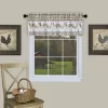 Kate Aurora Country Farmhouse Barnyard Plaid Rooster Kitchen Curtain Tier & Valance Set -Fashion Home Decor Store GUEST fc831b7e 9e72 4ff3 ace2 fe04352736c0