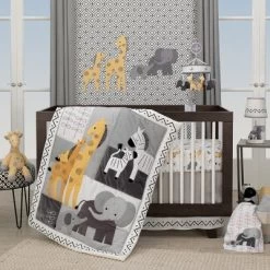 Lambs & Ivy Me & Mama White/Gray Elephant Nursery Lamp With Shade & Bulb -Fashion Home Decor Store GUEST fc84bde1 4605 4c24 a372 65cdfa675c60