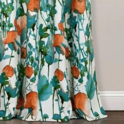 Set Of 2 Zuri Flora Light Filtering Window Curtain Panels - Lush Décor -Fashion Home Decor Store GUEST fca64788 874f 4b29 966c a2150bade9cb