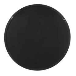 25.2" X 25.2" Dia. Medallion Carved Wall Panel Gray