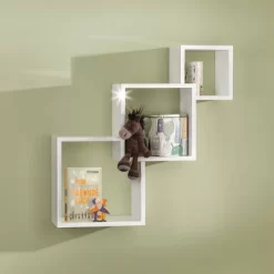 Dolle Cascade Floating Boxes Wall Shelf - White