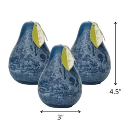 English Blue Timber Pear Candles - Set Of 3 -Fashion Home Decor Store GUEST fe7d66d2 f7fc 4f03 afd3 7366b08fd065