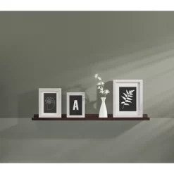 32" X 4" Border Shelf Espresso - Dolle Shelving