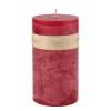 Northlight 6" Cranberry Red Traditional Cylindrical Pillar Candle -Fashion Home Decor Store GUEST fecf2bf7 6328 4ca3 8486 a703d4f3222c