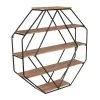 Wall Shelf Octagon Shaped - Kate & Laurel All Things Decor -Fashion Home Decor Store GUEST ff907918 46b4 4e51 b81d 0ecf453b3481